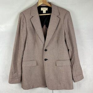 CURRENT ELLIOT Calla Blazer Women's Size US 8(3) Cotton Red White Black‎